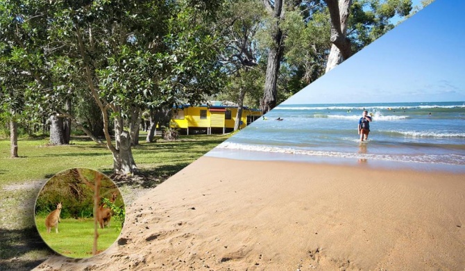 Yellow Cottage - bush and beach