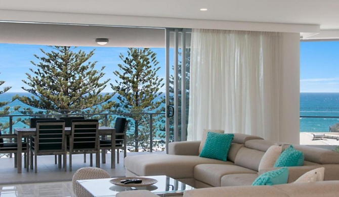 The Garland Unit 702 Beachfront Apartment in Rainbow Bay Coolangatta